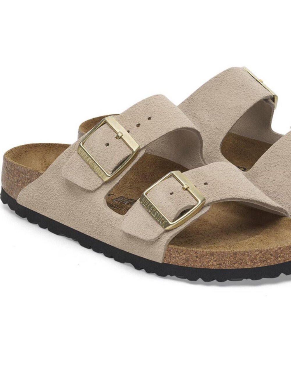 Birkenstock Arizona Soft Footbed Sandcastle 41 Regular Fit NWT
